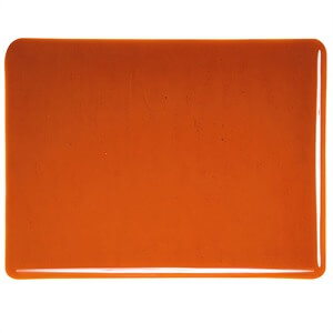 Bullseye 1321-0050 Brun/Orange Transp. 2 mm.